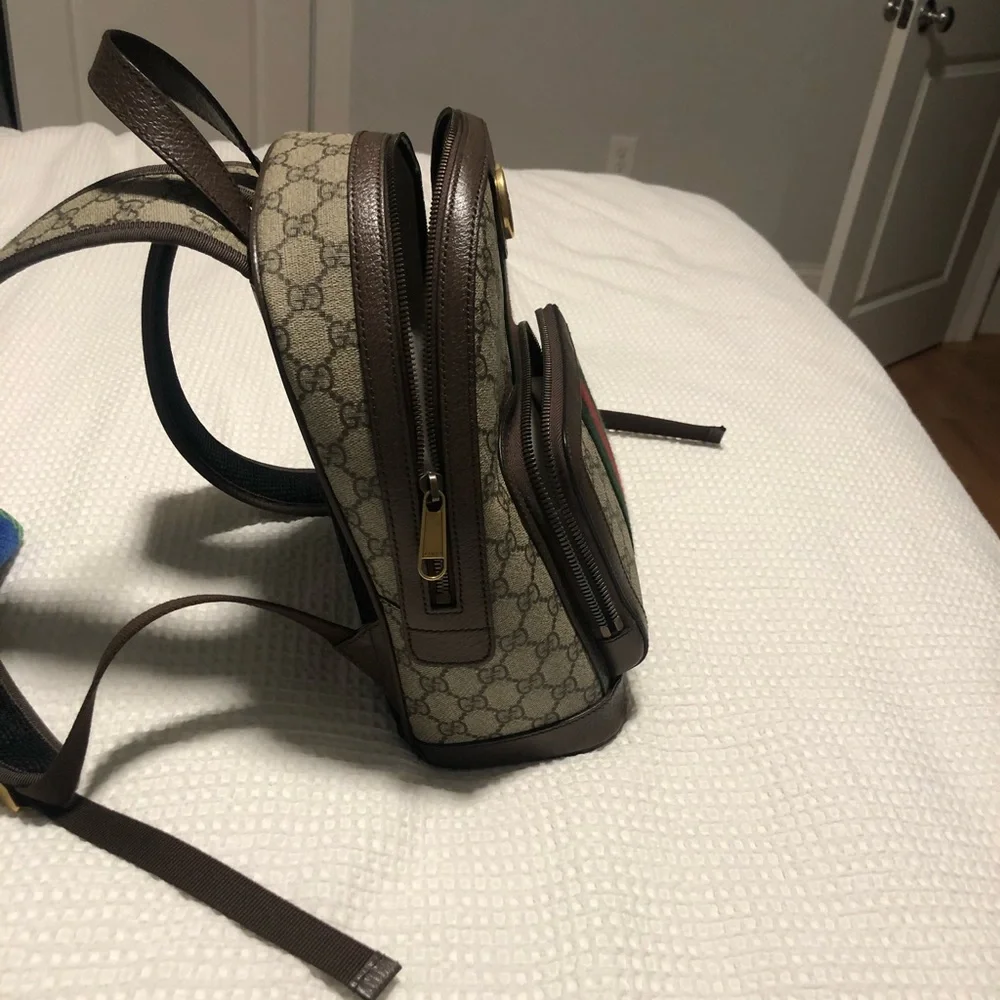 Gucci Ophidia Backpack. Mid-size, in mint condition. - Picture 5 of 5